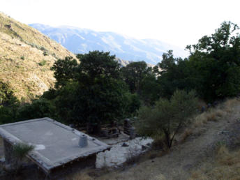 Huerta de las Monjas de Lanjar�n en La Alpujarra de Granada