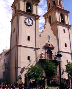 Iglesia de �rgiva en La Alpujarra de Granada